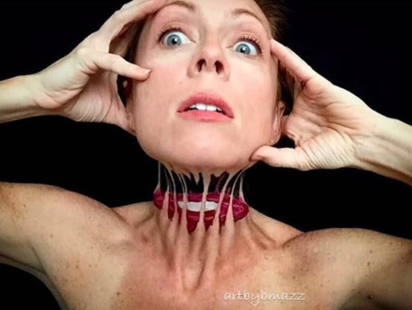 개쩌는 할로윈 분장 모음 (혐오주의) | 인스티즈