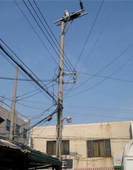 대구 전봇대 위에서 수면 취하는 남자.jpg | 인스티즈