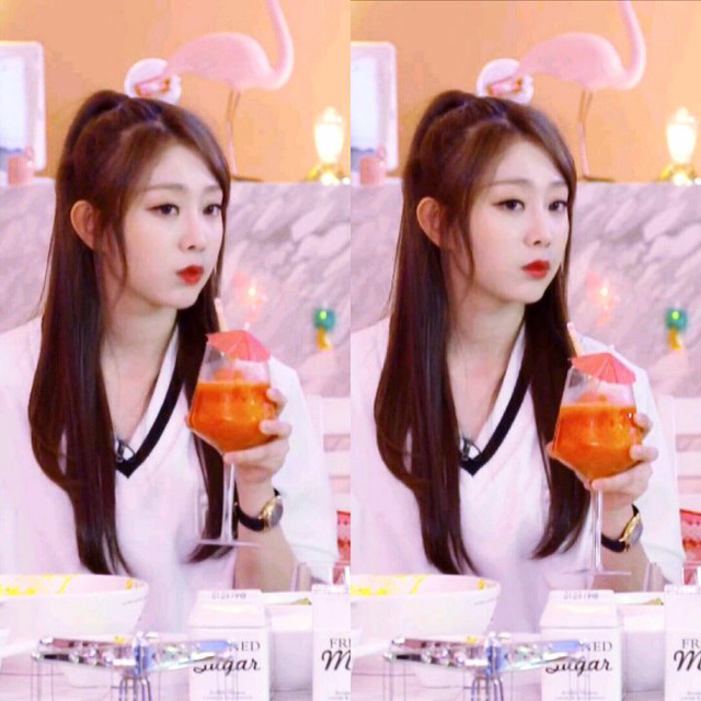 [러블리즈] 날씨가 더우니 맥주 한잔하고파서 지수 | 인스티즈