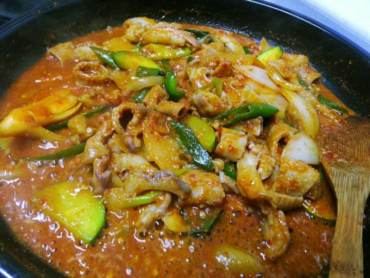 양념곱창구이 이미지