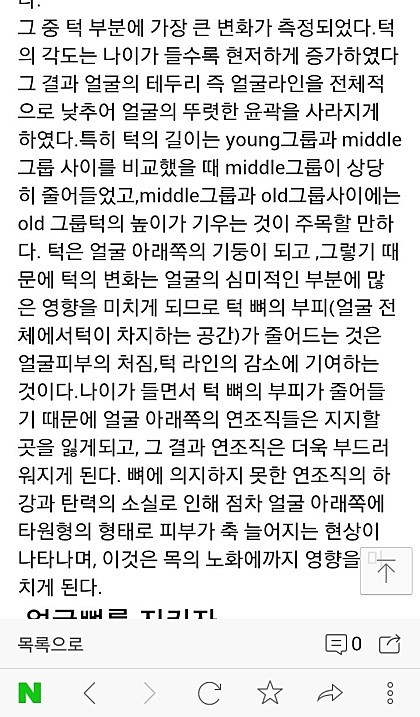 나이들수록 얼굴이 작아진다? | 인스티즈
