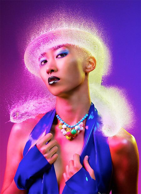 물로 만든 가발 | 인스티즈