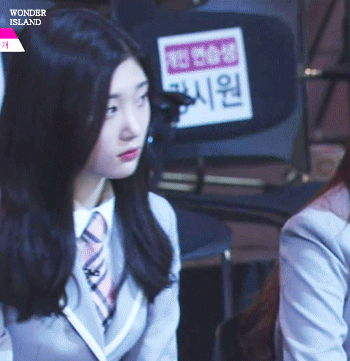 프갤 프로듀스101 정채연 순위 발표 후 표정이 애매한이유 | 인스티즈