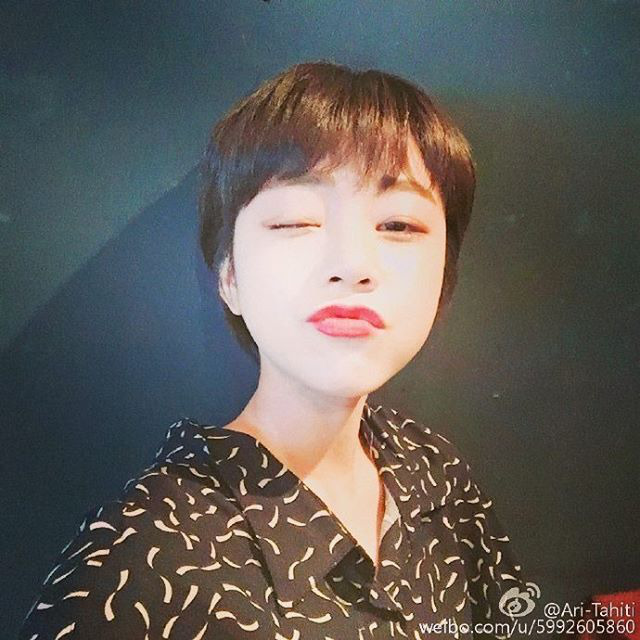 주짓수 하는 아이돌 아리 숏컷아리 | 인스티즈