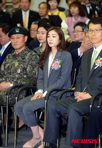 올해도 취업박람회 참석한 김연아 (오늘 벡스코) | 인스티즈