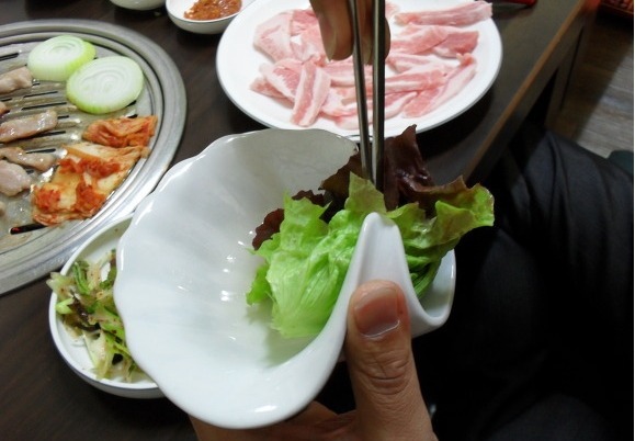 쌈 싸주는 그릇 | 인스티즈