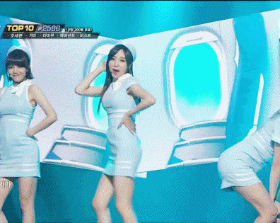 [AOA] 윙크를 못하는 민아.gif | 인스티즈