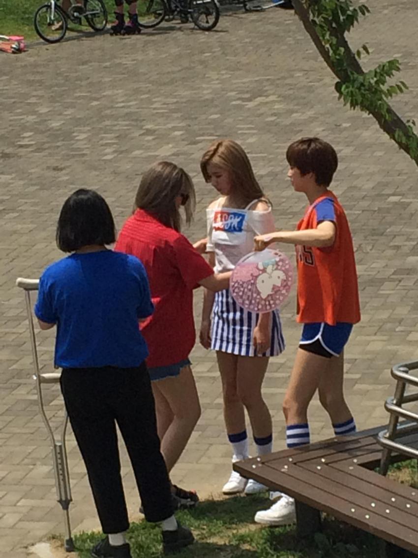 트와이스 뮤직뱅크 사전녹화 현장 | 인스티즈