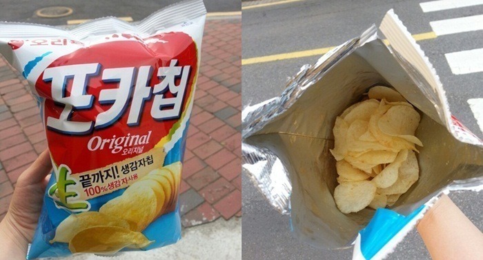 한국에서 가장 정직한 감자칩 | 인스티즈