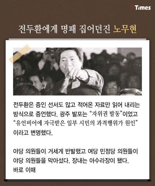 청문회 스타 노무현 | 인스티즈
