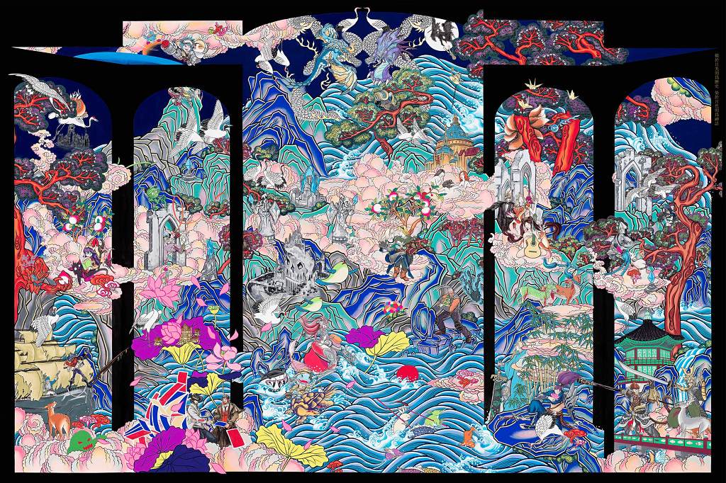 리그오브레전드 소환展 - 라오미 작가의 일월장생도 출연 챔피언 | 인스티즈