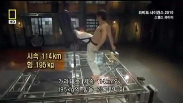다큐에서 실험한 태권도의 위엄 (카포에이라 띄우려던 제작진들 당황잼) | 인스티즈
