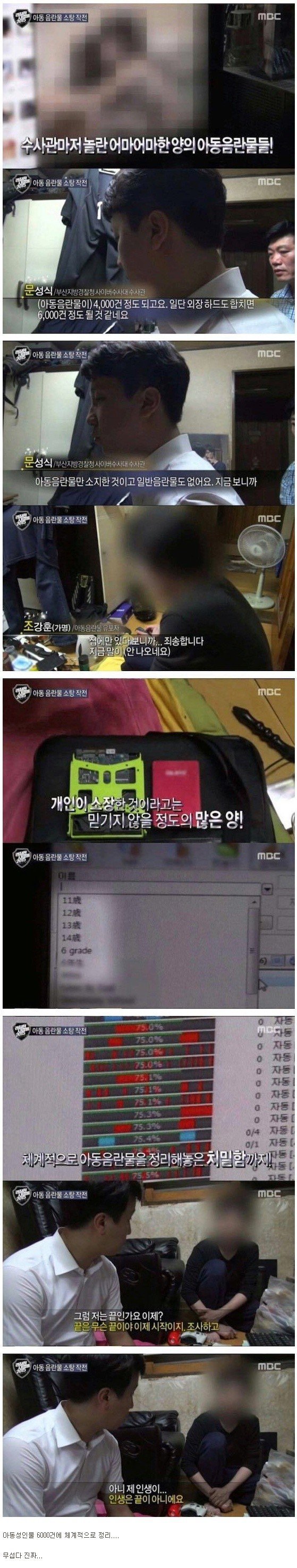 아동 음란물 소탕 작전 | 인스티즈