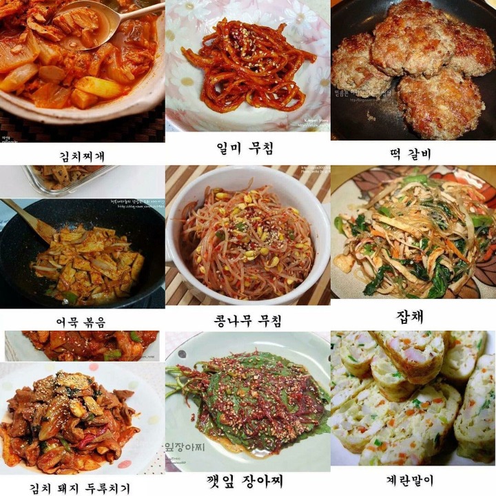 흰쌀밥에 먹고싶은 반찬 5개만 고르시오 | 인스티즈