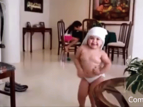 흥이 많은 아기.gif | 인스티즈