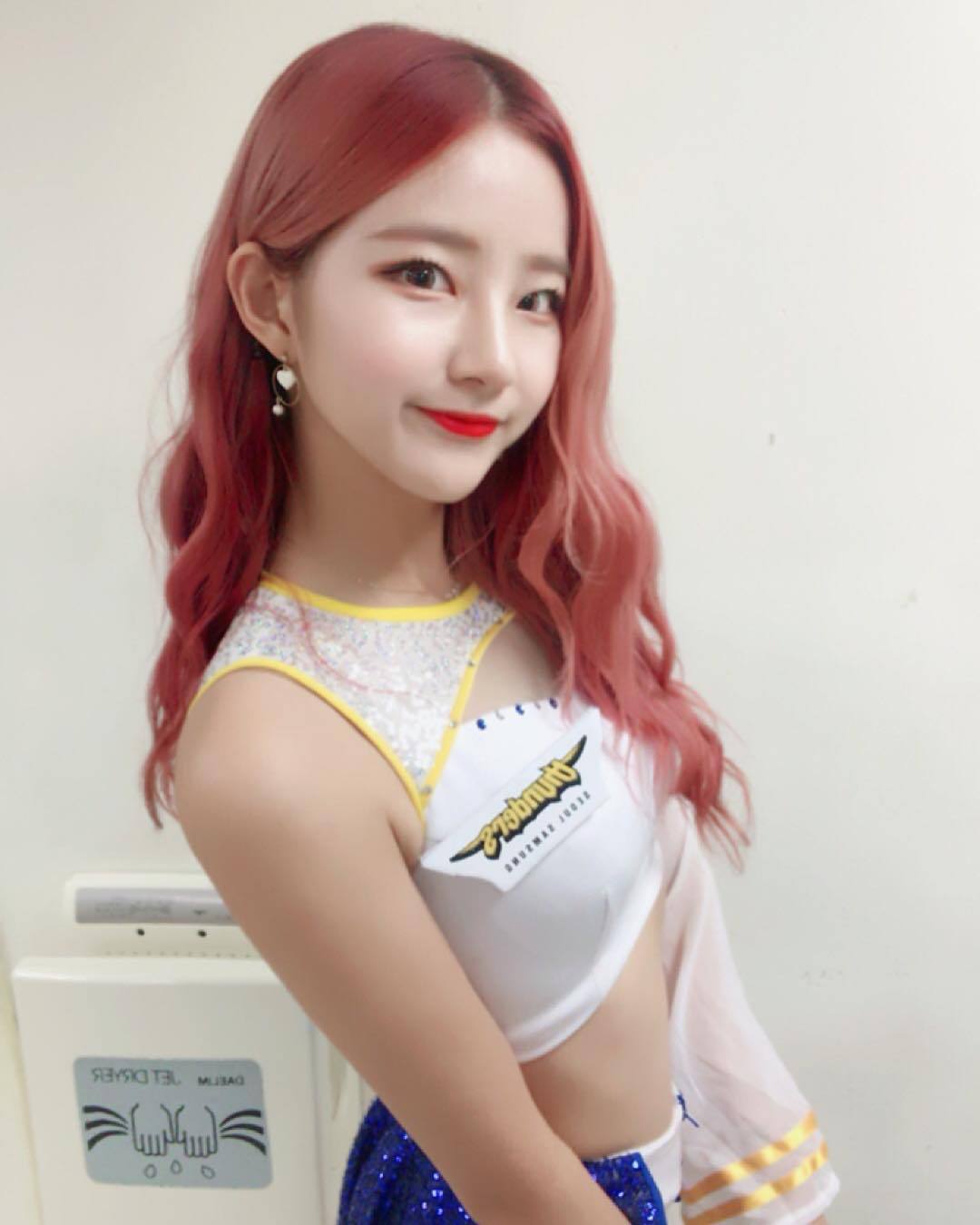 귀엽게 생긴 치어리더 김진아.jpg | 인스티즈