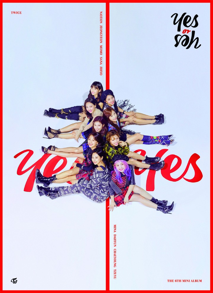트와이스 미니 6집 Yes or Yes 앨범커버&amp;나미쯔 CD이미지 | 인스티즈