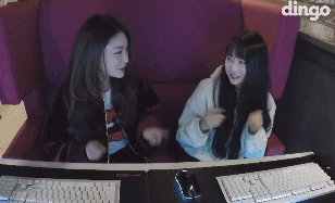 청하랑 PC방 데이트하는 여덕.gif | 인스티즈
