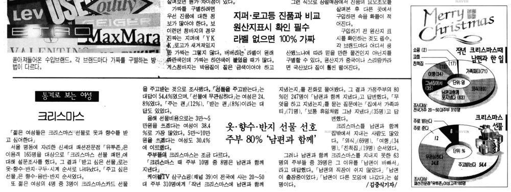 IMF 직전 1996년 크리스마스 풍경.jpg | 인스티즈