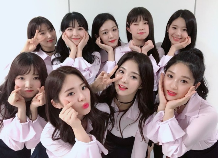 프로미스나인 음악방송 후 찍은 사진들 | 인스티즈