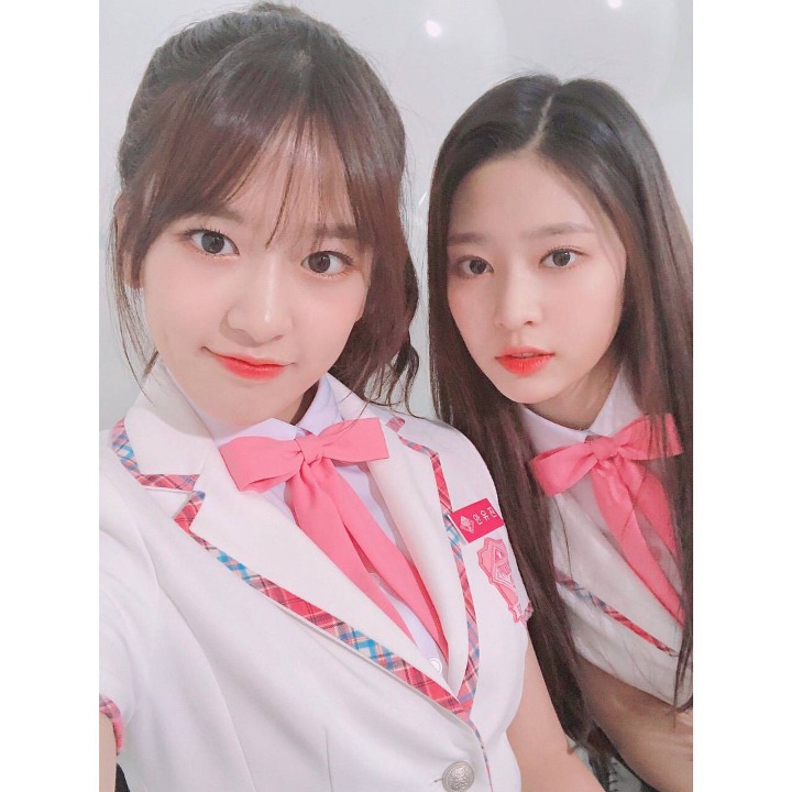 오늘자 아이즈원 인스타에서 유진이 | 인스티즈