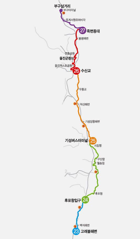 해파랑길 24코스 이미지