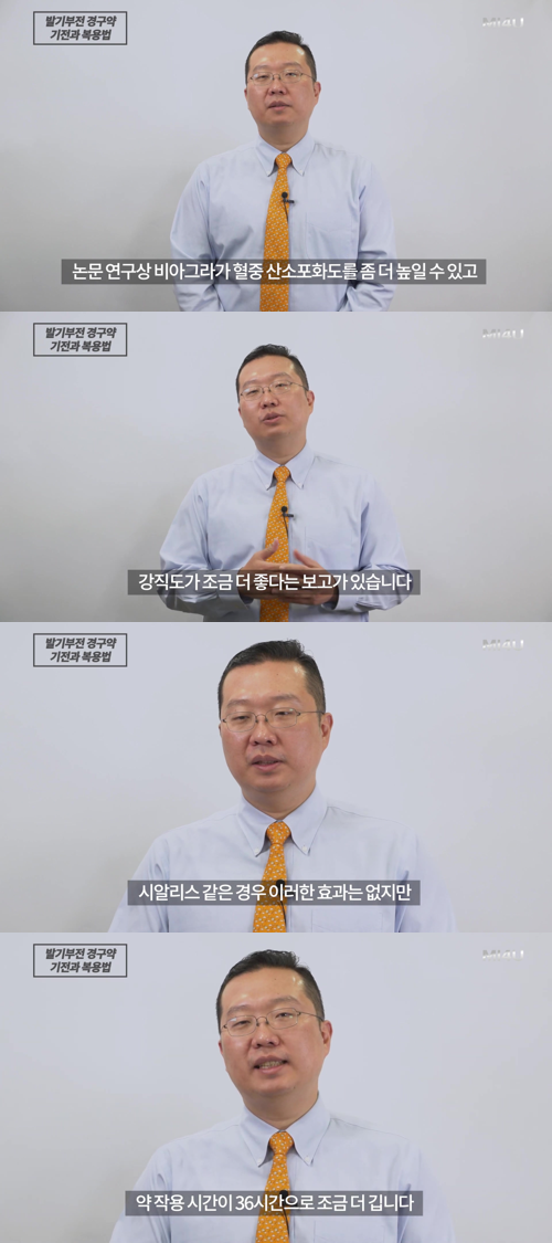 경구용 발기부전제에 대해 공부해보자. 약의 내성,약의 종류, 복용 방법 등!! | 인스티즈