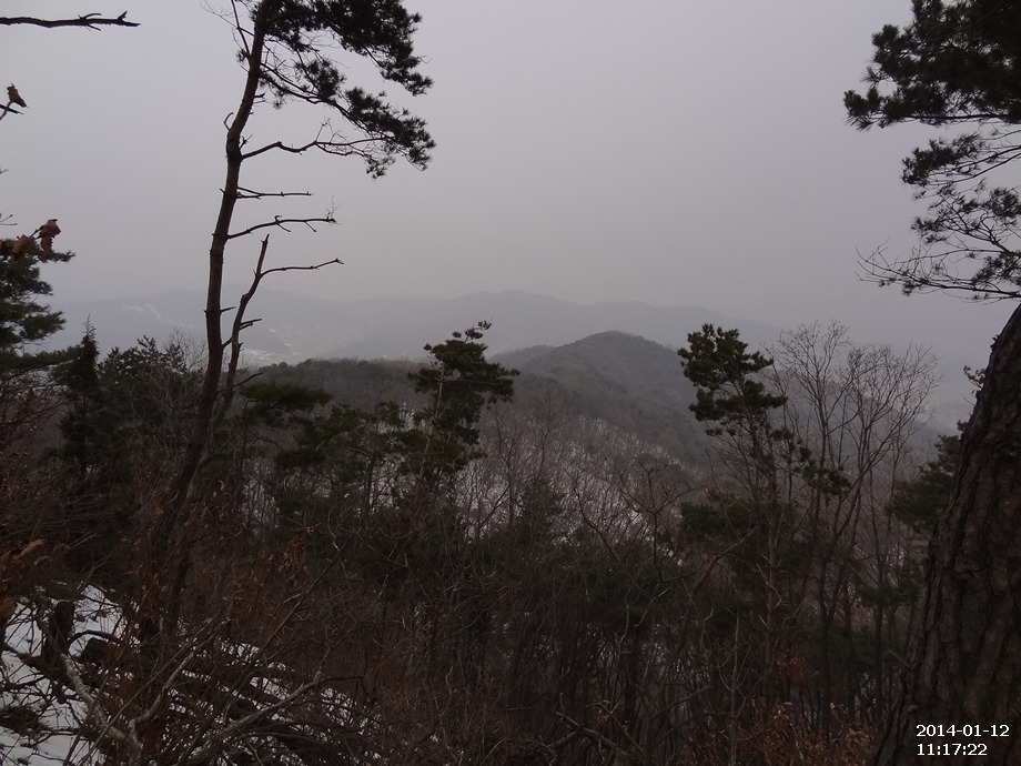 삼박골산 정상 이미지