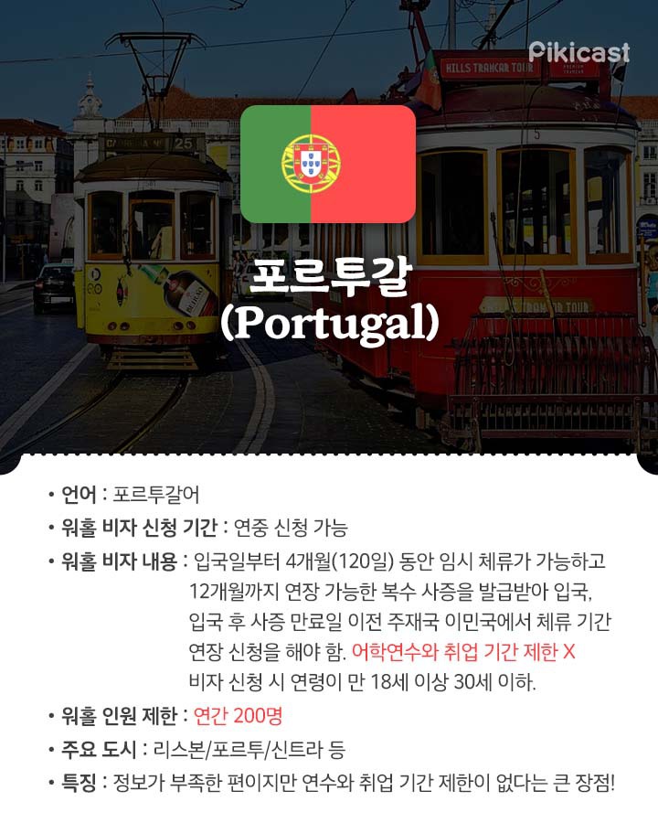 워킹홀리데이 정보 | 인스티즈
