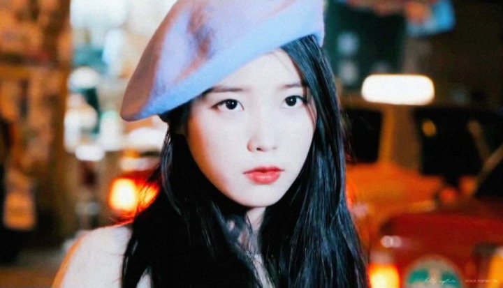 베레모쓴 아이유.jpg | 인스티즈