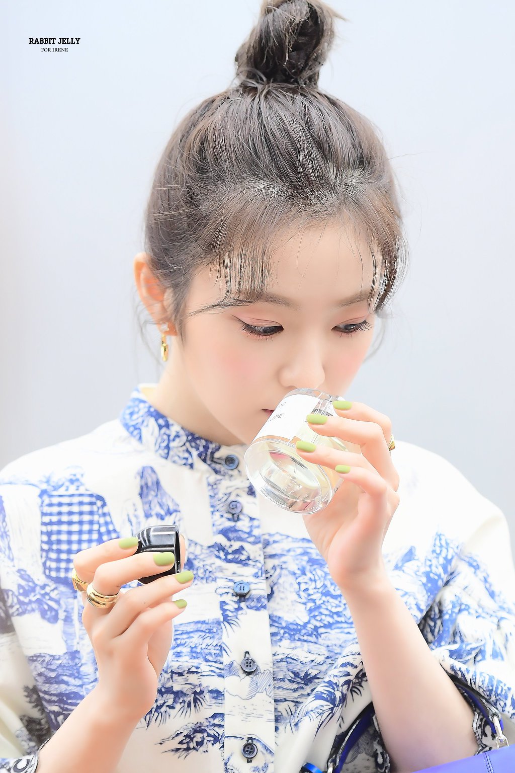 귀여운 똥머리 아이린.jpgif | 인스티즈